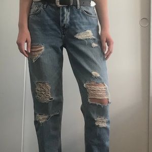 Topshop ripped hayden boyfriend jeans